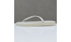 Chinelo Slim Square, Sr.Chinelo, 100% Borracha, Branco