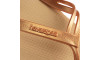 Sandálias Havaianas Elegance, Dourado