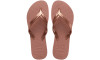 Sandálias Havaianas Elegance, Rosa Crocus