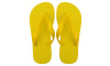 Chinelo Basic, Sr.Chinelo, 100% Borracha, Amarelo Solar