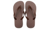 Chinelo Basic, Sr.Chinelo, 100% Borracha, Marrom Cacau
