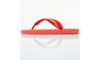 Chinelo Basic, Sr.Chinelo, 100% Borracha, Vermelho Coral