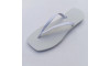 Chinelo Slim Square, Sr.Chinelo, 100% Borracha, Branco