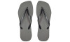 Chinelo Slim Square, Sr.Chinelo, 100% Borracha, Cinza Urbano