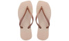 Chinelo Slim Square, Sr.Chinelo, 100% Borracha, Areia