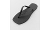Chinelo Slim Square, Sr.Chinelo, 100% Borracha, Preto