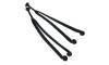 Correia Slim para Chinelo, Preto