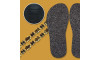 Lonita Glitter Preto e Cabedal em Metro Lótus