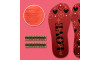 Piercing Plaquinha Vermelho e Lonita Love