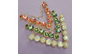 Cabedal Paula, Banhado, Rebite, Branco Opal