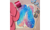 Lonita Sublimada, Tie Dye e Estrelas, Rosa/Azul/Lilás