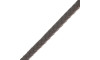 Tira de Couro Trançado, 09mm, Marrom
