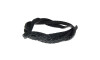 Tira de Couro Trançado, 09mm, Preto