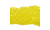 Cristal de Vidro, Rondel, 10mm, Amarelo Transparente