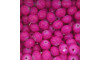 Cristal de Vidro, Rondel, 10mm, Rosa Choque