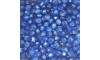 Cristal de Vidro, 06mm, Mesclado Metalizado/Transparente Azul Royal