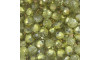 Cristal de Vidro, 10mm, Mesclado Metalizado/Transparente Verde Pistache