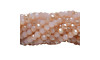 Cristal de Vidro, 06mm, Mesclado Perolado Rosa Claro