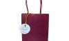 Tag Produto Artesanal feito com Amor, 5cm, Branco