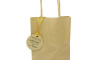 Tag Produto Artesanal feito com Amor, 5cm, Kraft