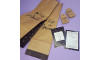 Kit Embalagens, Cuidado ao Abrir, Kraft