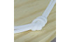 Cordão de Poliéster, 4mm, Branco