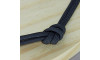 Cordão de Poliéster, 4mm, Preto