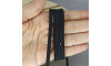 Cordão de Poliéster, 4mm, Preto