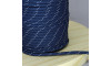 Cordão de Poliéster, Pontilhado, 4mm, Marinho