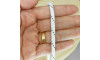 Cordão de Poliéster, Pontilhado, 4mm, Branco