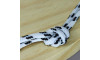 Cordão de Poliéster, Filete, 4mm, Branco