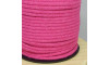 Cordão de Algodão, 3mm, Rosa
