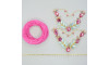 Kit Cabedal Sirena, Banhado, Rosa