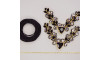 Kit Cabedal Vanessa, Banhado, Preto