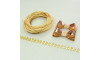 Kit Piercing Laço, Dourado