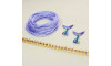 Kit Aplique Cauda de Sereia, Roxo