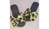 Kit Pantufa Slide Laço, Guepardo
