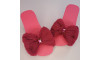 Kit Pantufa Slide Laço, Vinho