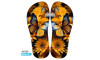 Lonita Sublimada, Borboleta e Margaridas, Amarelo/Preto