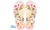 Lonita Sublimada, Floral Coração, Rosa/Verde