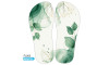 Lonita Sublimada, Floral, Verde/Branco/Dourado