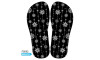 Lonita Sublimada, Natal Flocos de Neve, Preto/Branco