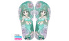 Lonita Sublimada, Floral Princesa Jasmine, Verde/Roxo