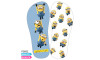 Lonita Sublimada, Minions, Amarelo/Azul/Branco