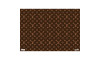 Estampa Sublimada, Marca LV, Marrom