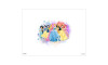 Estampa Sublimada, Princesas Disney, Colorido