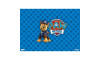 Estampa Sublimada, Patrulha Canina Chase, Azul