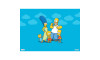 Estampa Sublimada, Simpsons, Azul