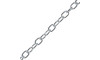 Corrente de Alumínio, Cartier, 2,5mm, Prata
