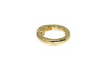 Fecho Argola para Chaveiro, 18mm, Ouro